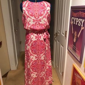 Chicos summer shine maxi dress new with tags.